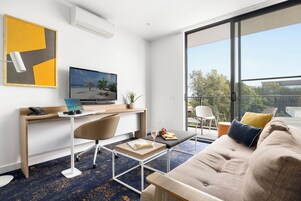 华丽公寓, 1 间卧室 | 客房内保险箱、办公桌、隔音、熨斗/熨衣板