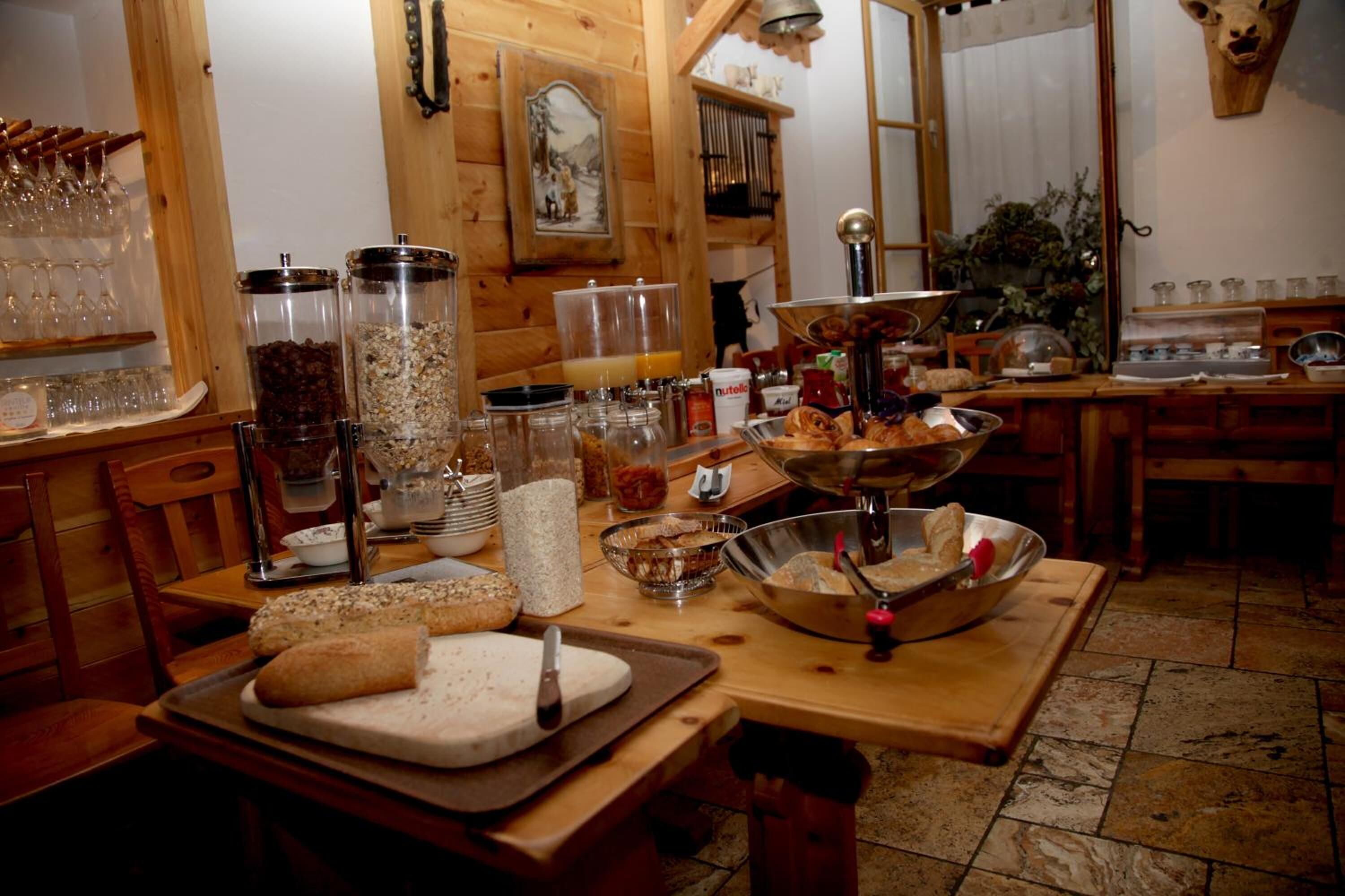 Dîner servi sur place
