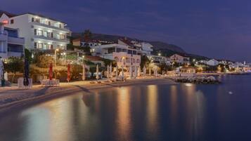 Front of property - evening/night