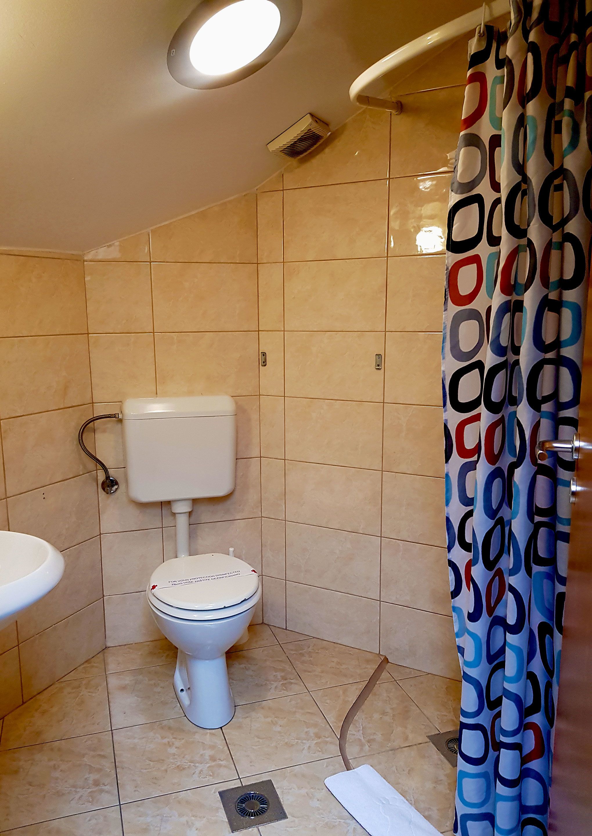deluxe triple room, non smoking, private bathroom | bathroom | shower, free toiletries, hair dryer, slippers