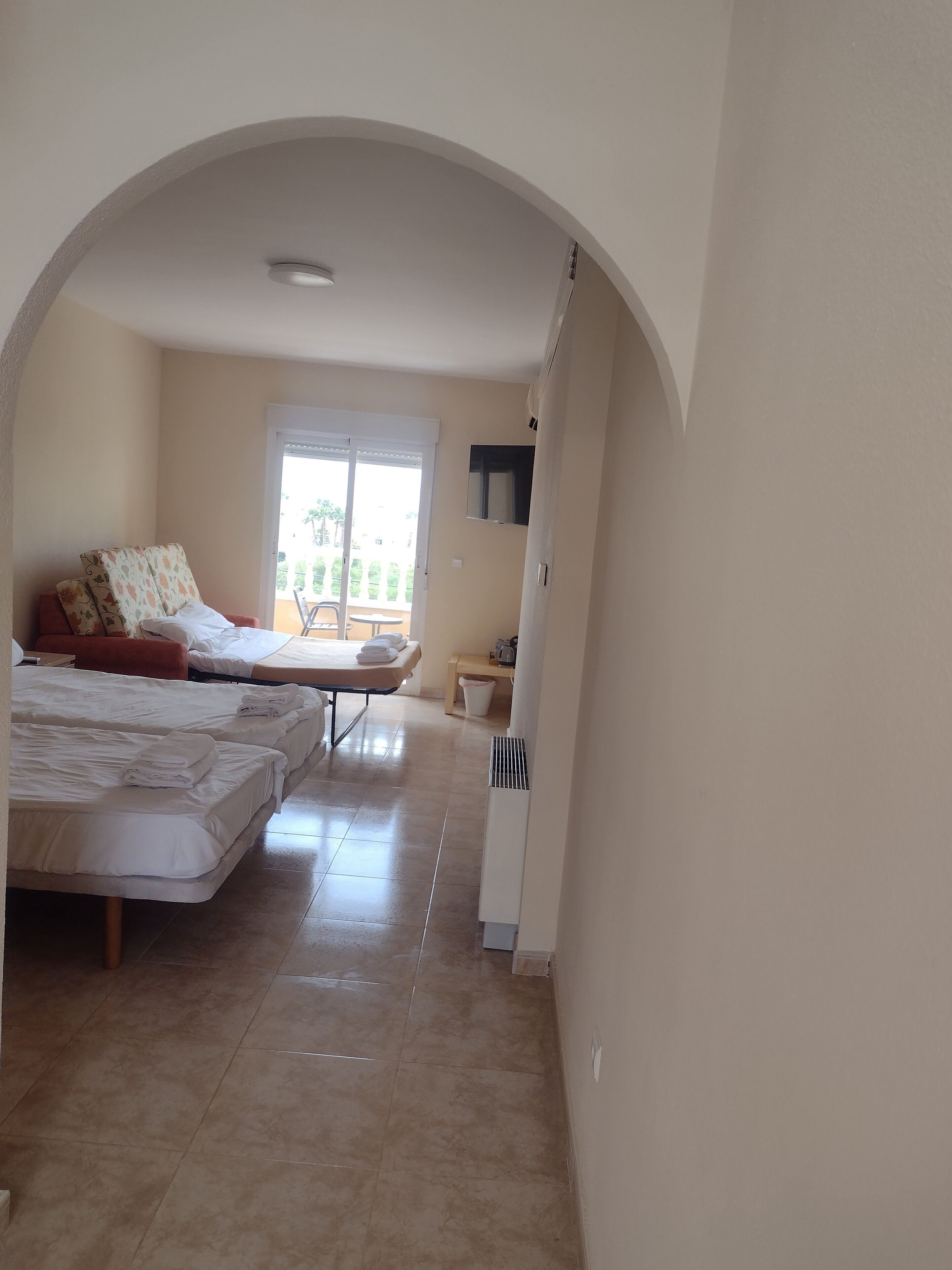 standard double or twin room, 1 bedroom, accessible | bed sheets