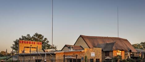 Front of property – evening/night