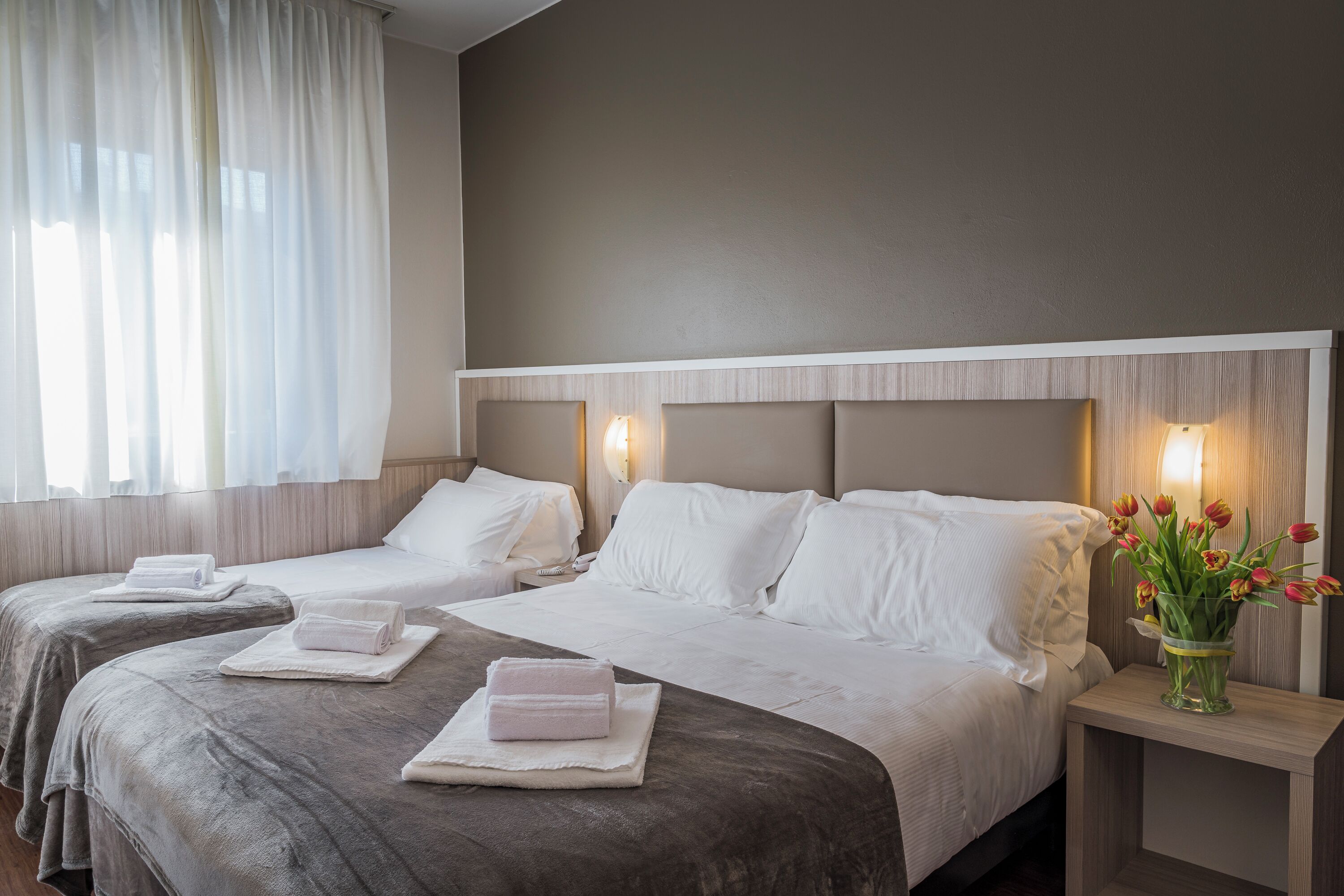 classic triple room | 1 bedroom, down duvets, in-room safe, individually decorated