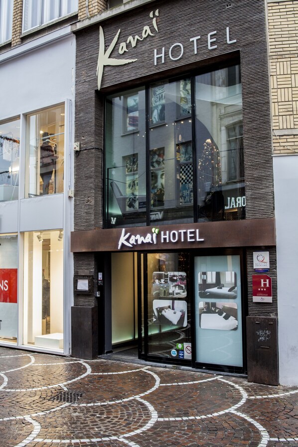 Entrée de l’hébergement