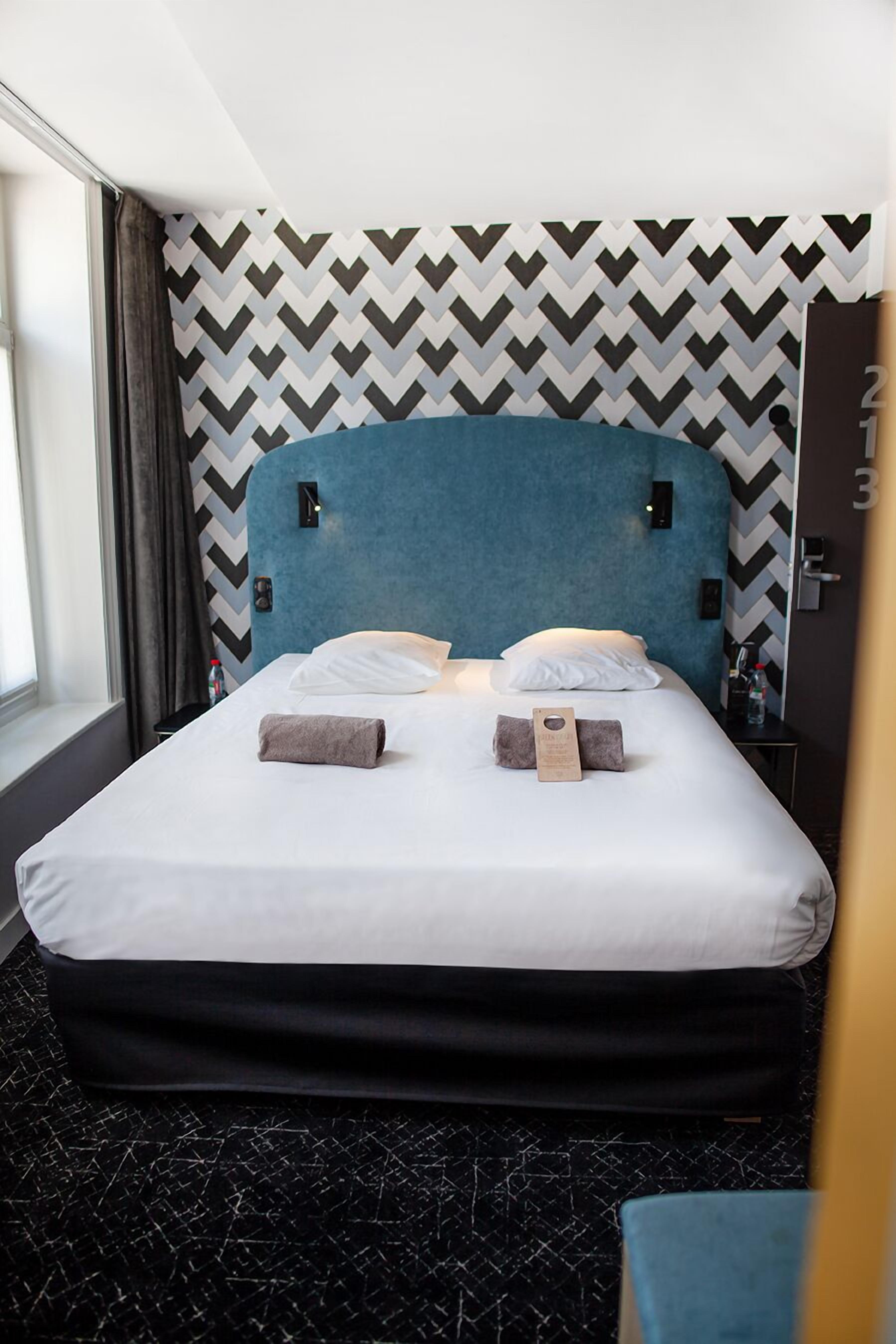 double or twin room (privilege) | premium bedding, memory-foam beds, desk, blackout curtains