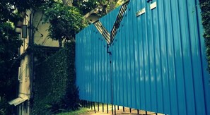 Entrada al alojamiento