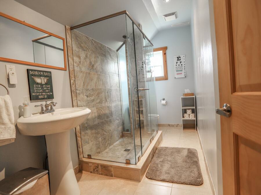 Shared bathroom
