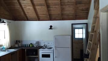 傳統小屋 | 私人廚房 | 電冰箱、咖啡機/沖茶器