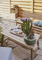 Daily buffet breakfast (EUR 14 per person)