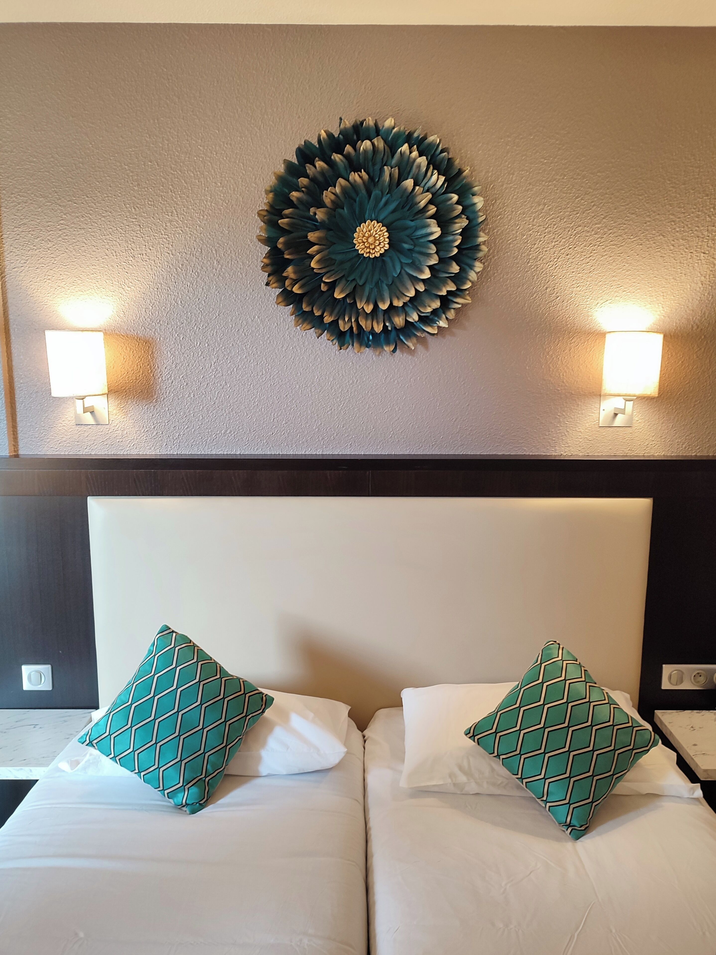 twin room, city side | premium bedding, in-room safe, desk, soundproofing