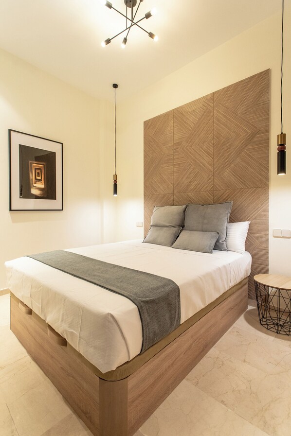 Apartamento família | Berços (sobretaxa), Wi-Fi de cortesia, roupa de cama