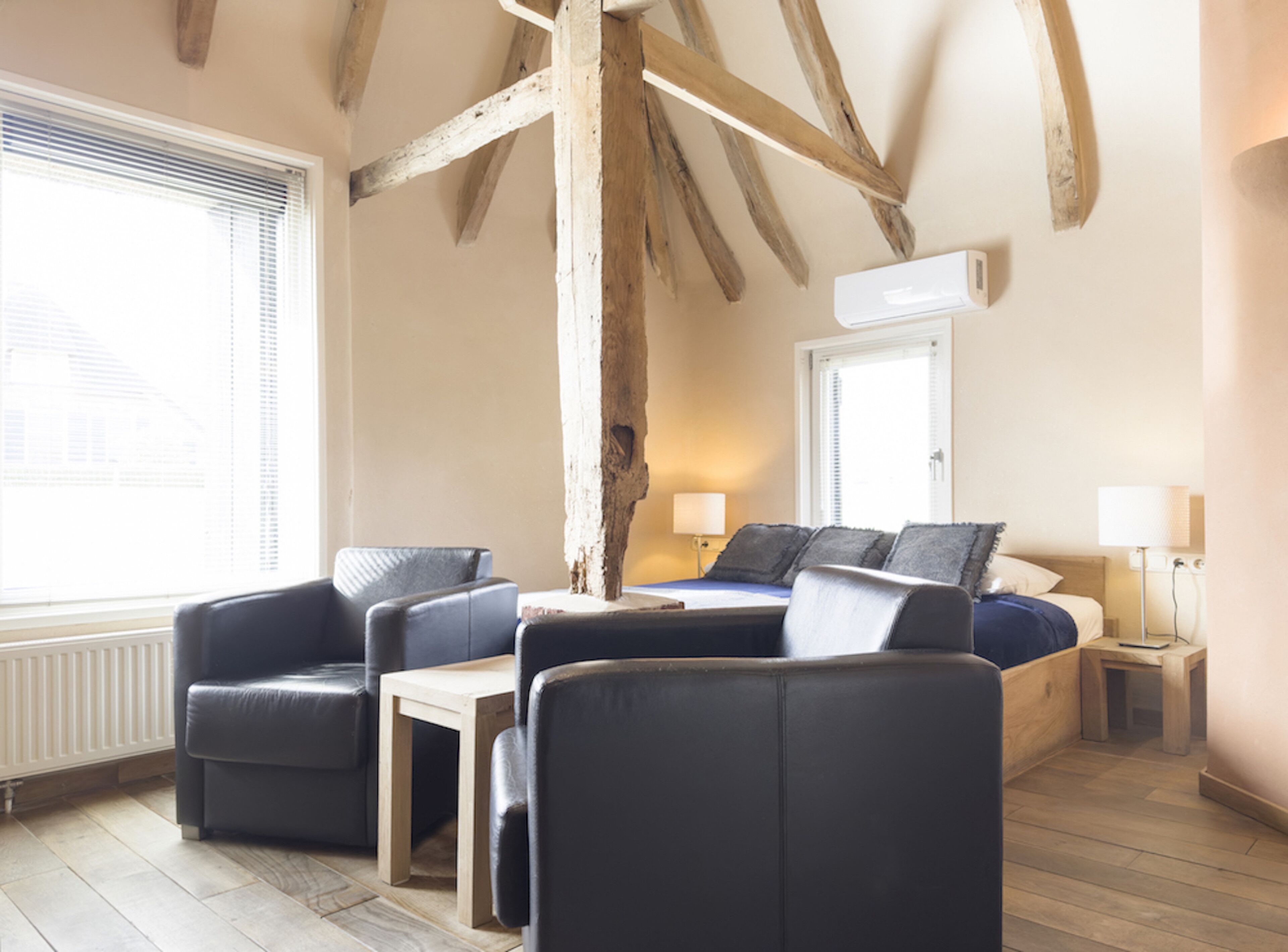 デラックス ダブルルーム (Steam Room) | ノートパソコン用作業スペース、WiFi (無料)、ベッドシーツ