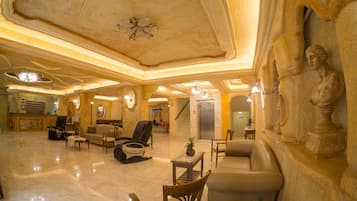 Sala de estar en el lobby