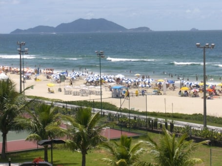 On the beach. Hotel Praia Brava