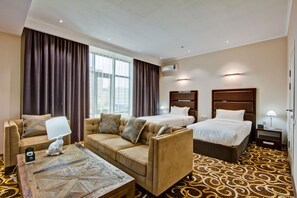 Chambre Deluxe avec lits jumeaux, baignoire