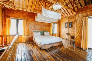 Bungalow de diseño | Escritorio, espacio para trabajar con un portátil, wifi gratis