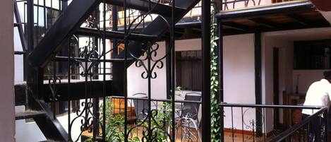 Shared Dormitory, Men only, Shared Bathroom | Porch