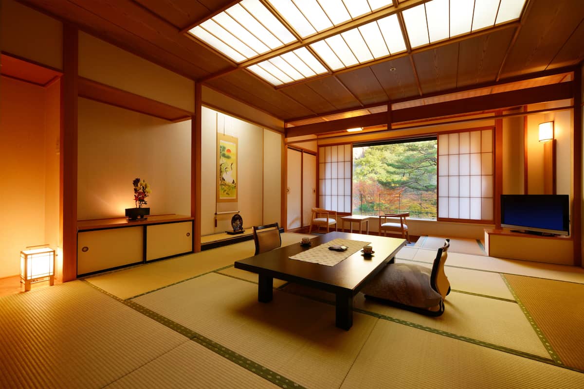Japanese Style Room, Annex | In-room safe, free WiFi, bed sheets