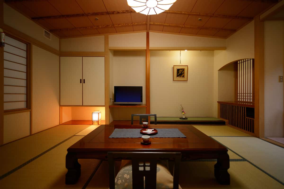 Japanese Style Room with 10 Tatami-mats, Main Building | In-room safe, free WiFi, bed sheets