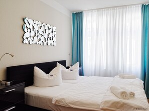 1 bedroom, desk, iron/ironing board, free WiFi - City Park Apartments Ludi (Leipzig)