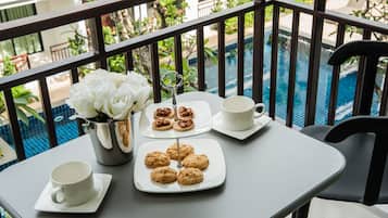 Apartamento de lujo, 1 cama de matrimonio grande | Balcón
