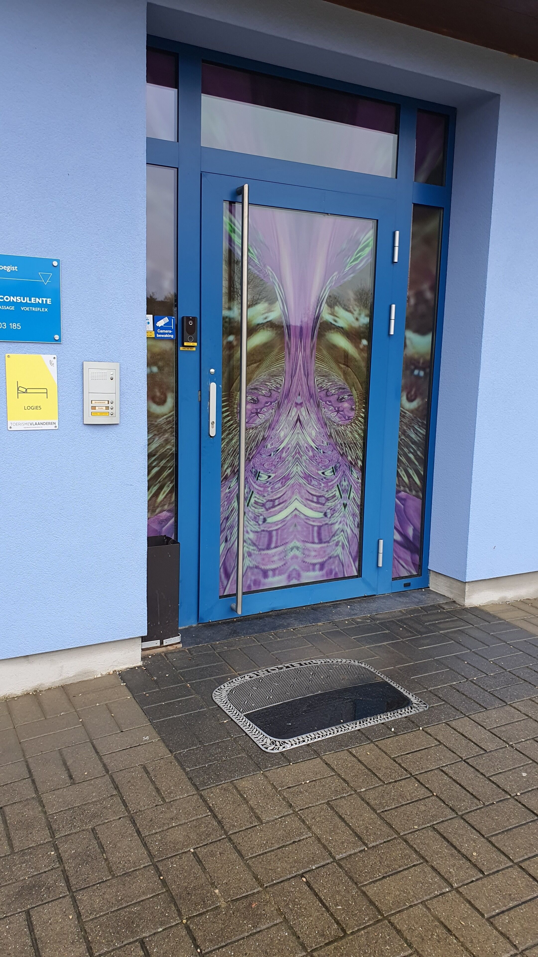 Fassade der Unterkunft