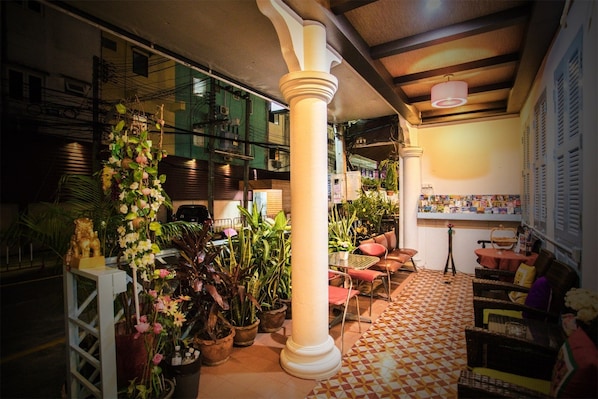 Sala de estar en el lobby