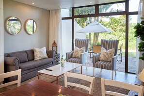 Family Apartment, 2 Bedrooms, Patio, Garden View | Living area -  First Group Breakers Resort (Umhlanga)