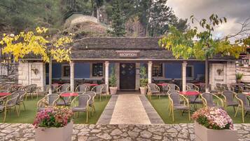 Fassade der Unterkunft