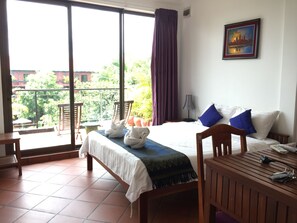 ห้องดับเบิล | มินิบาร์, ผ้าม่านกันแสง, Wi-Fi ฟรี