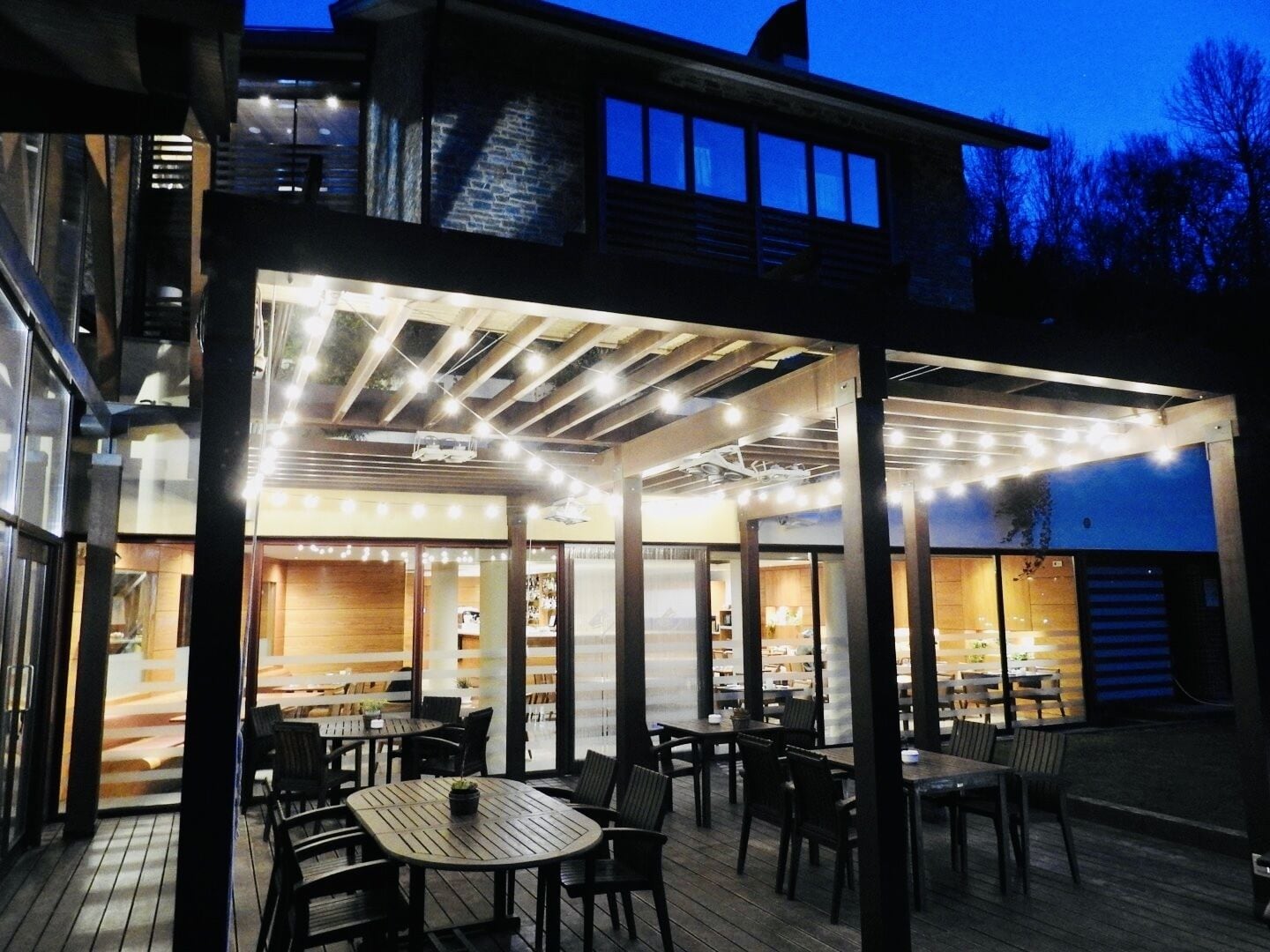 Majoituspaikan julkisivu