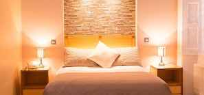 Desk, iron/ironing board, free WiFi, bed sheets