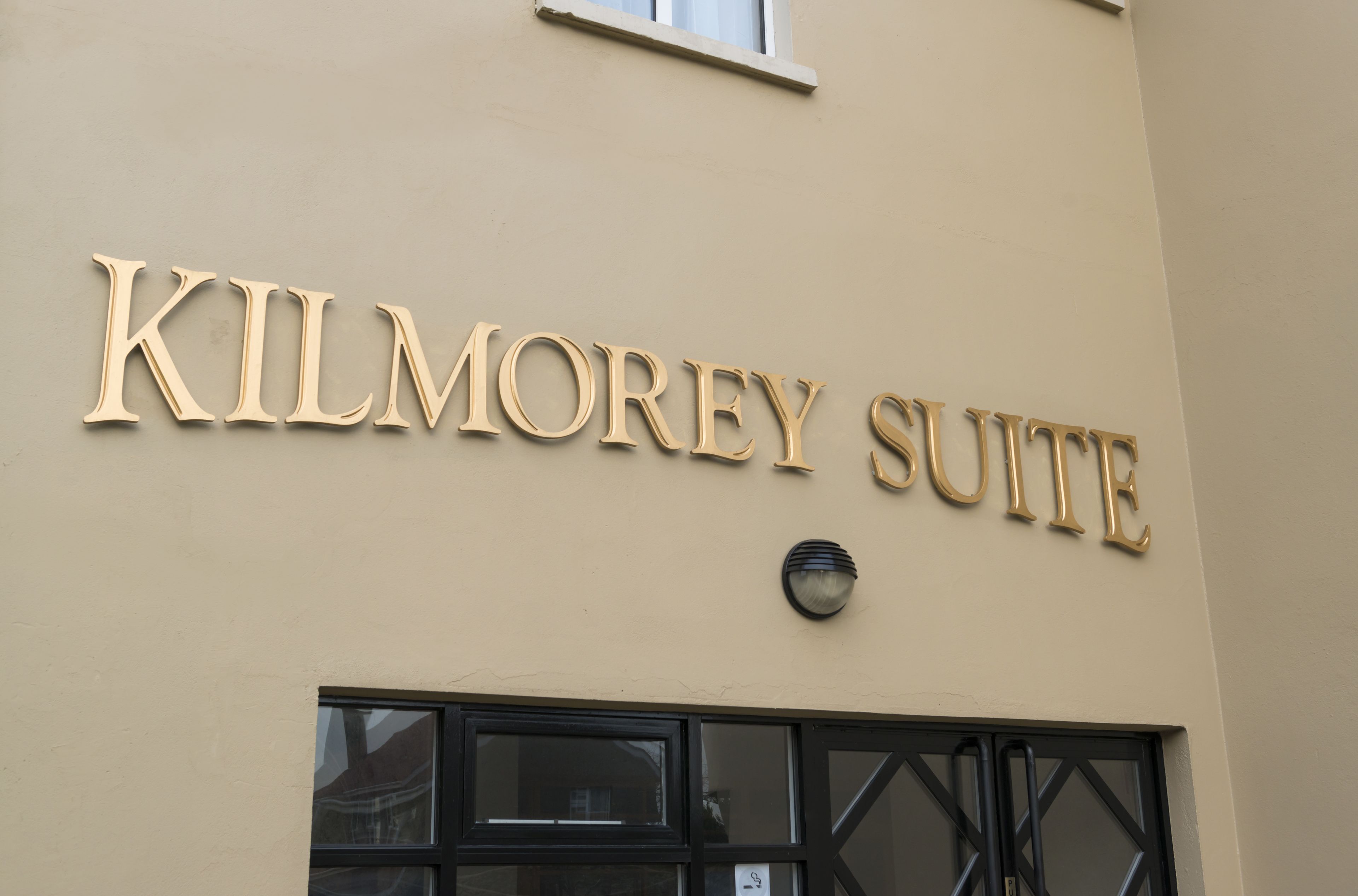 outdoor banquet area