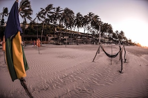 Na praia 