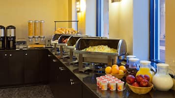 Petit déjeuner continental compris tous les jours