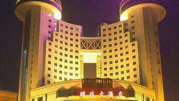 Front of property – evening/night