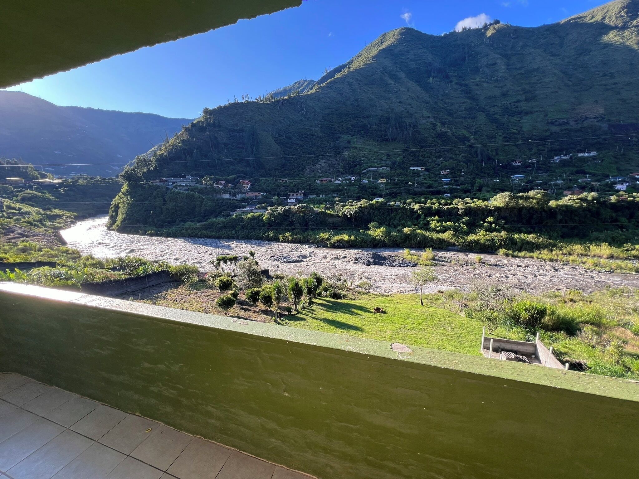 Vista des de l'allotjament