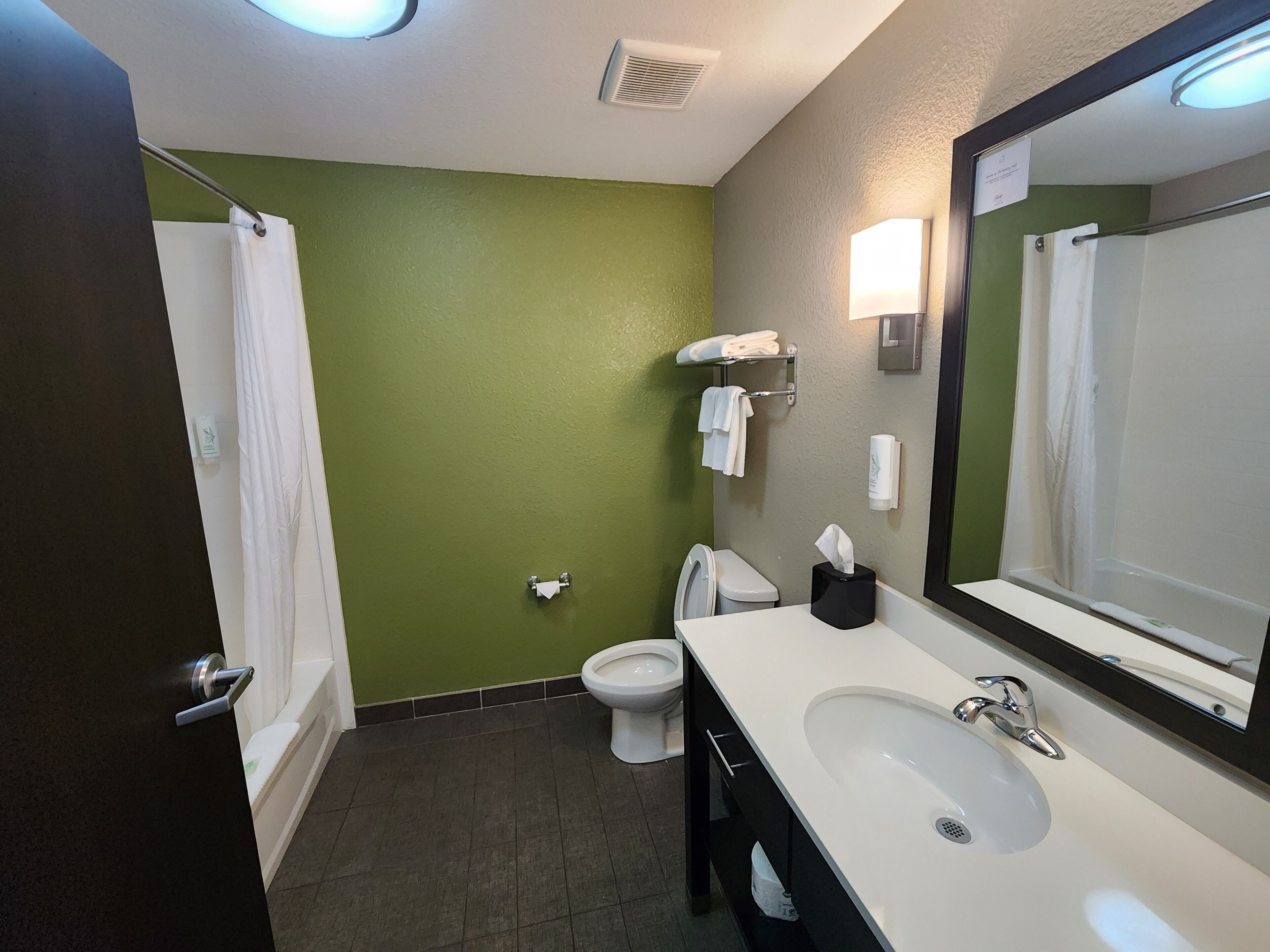 standard room, 1 king bed, non smoking (shower/bathtub) | bathroom | free toiletries, hair dryer, towels, soap