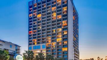 Front of property - evening/night