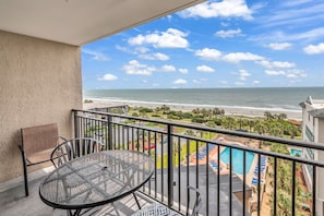 Elite Condo, 1 Bedroom, Balcony, Ocean View | View from room - Ocean Forest Plaza (Myrtle Beach)