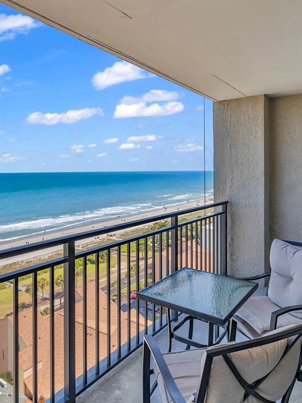 Apartamento Signature, 1 habitación, balcón, junto a la playa | Balcón