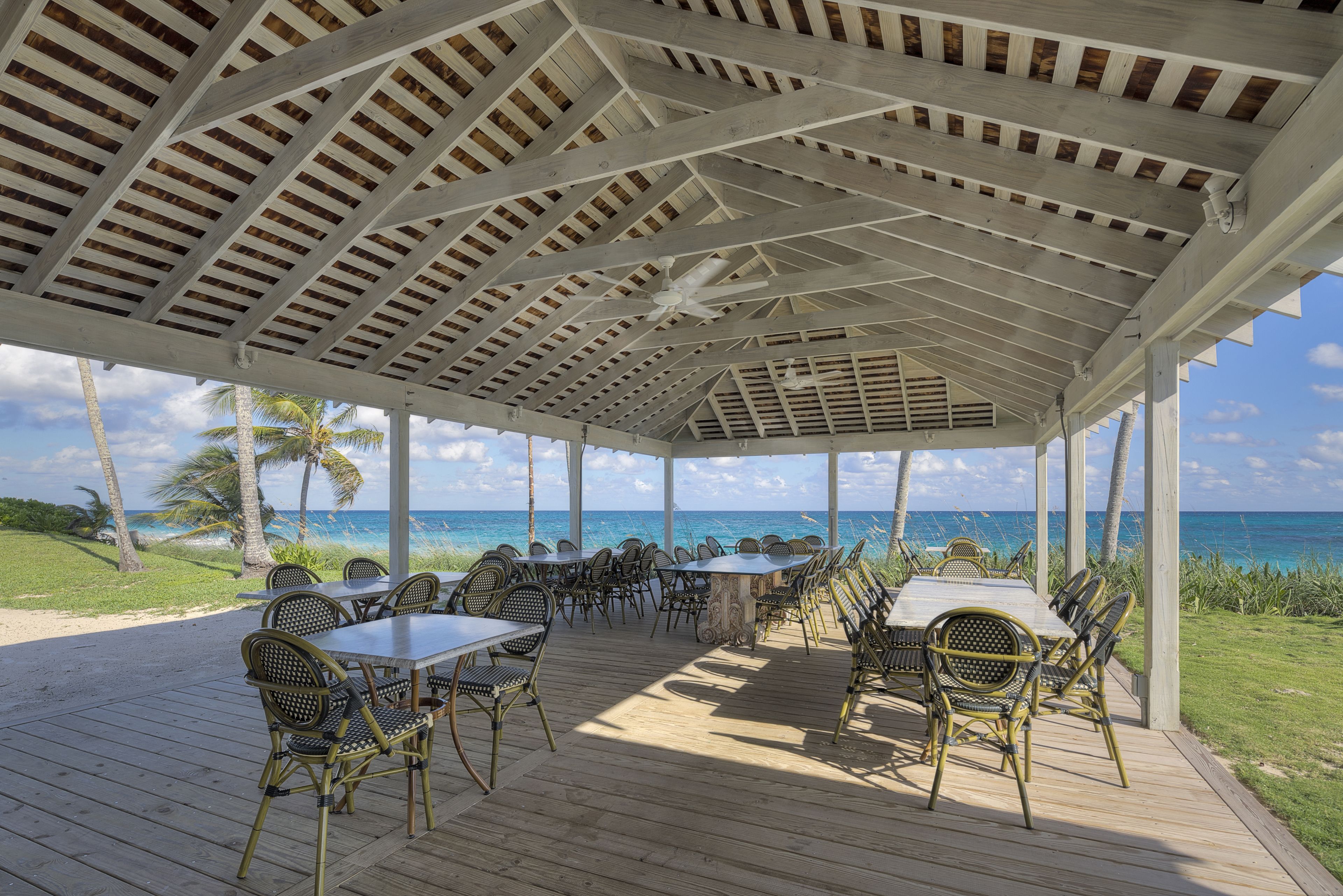 breakfast, lunch served; local and international cuisine, beach views