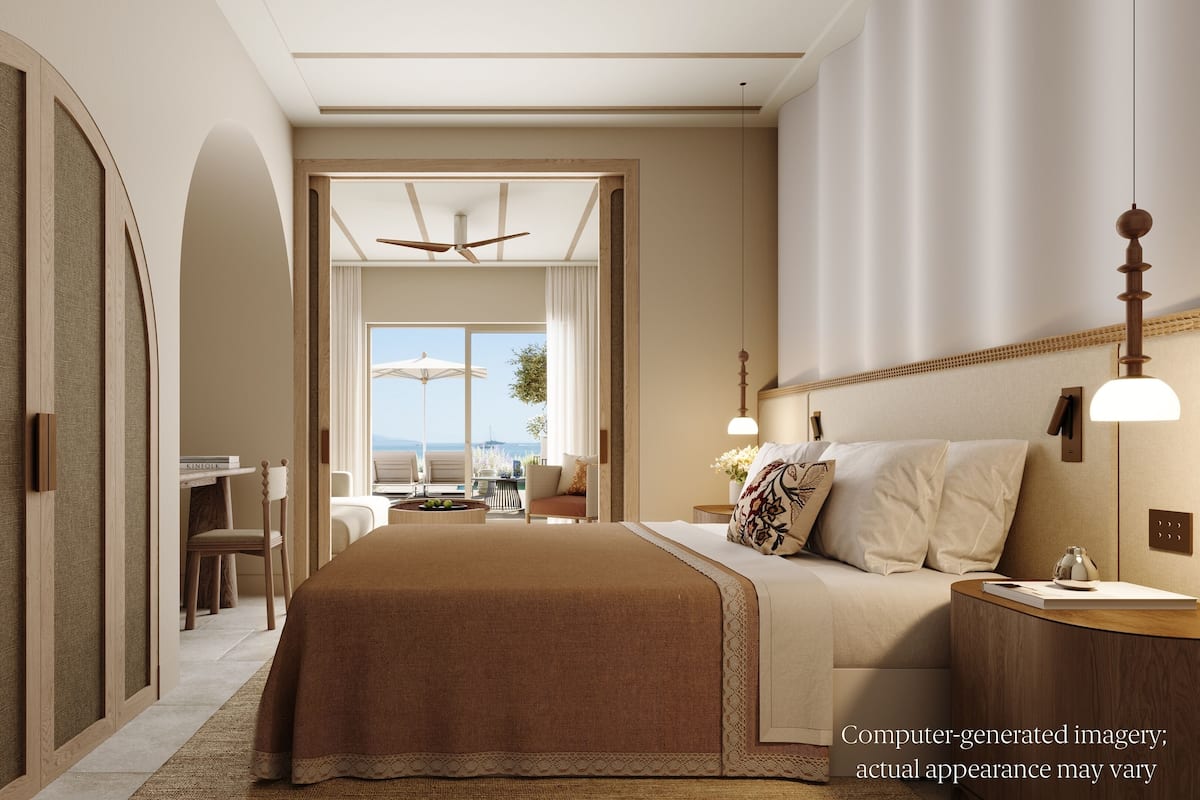 2 bedrooms, premium bedding, pillow-top beds, minibar