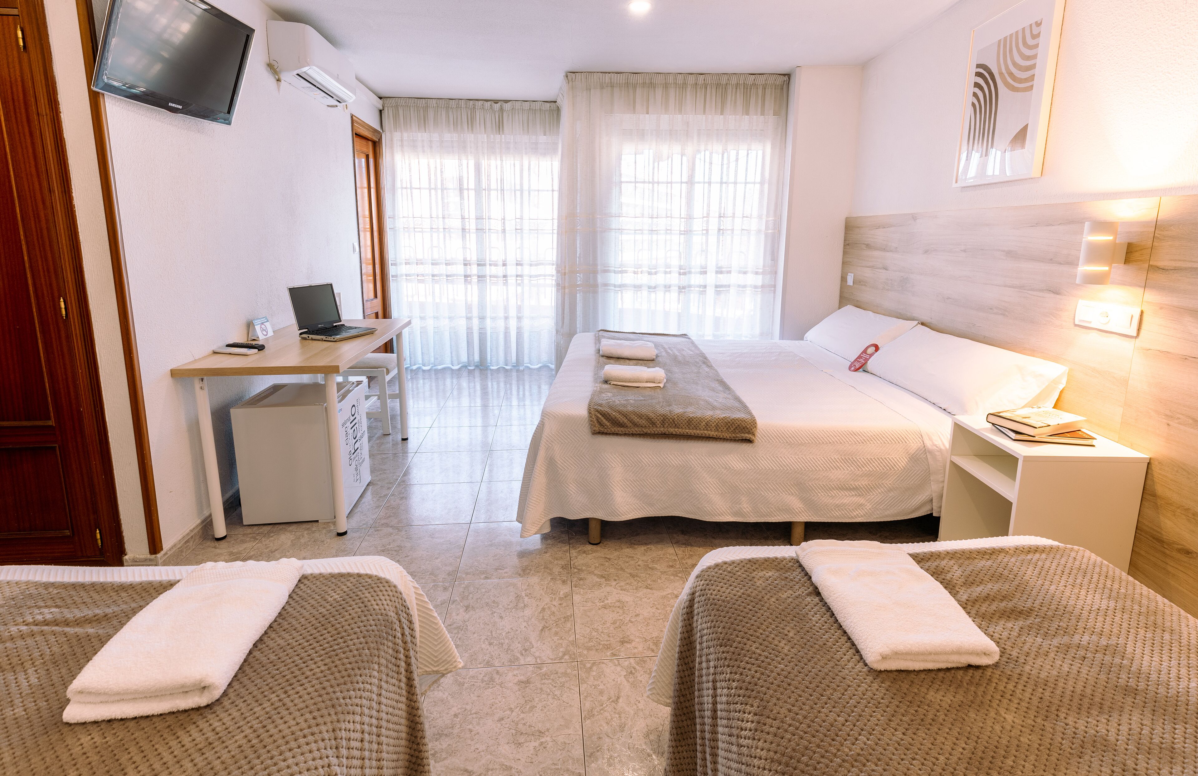 In-room safe, blackout curtains, free WiFi, bed sheets