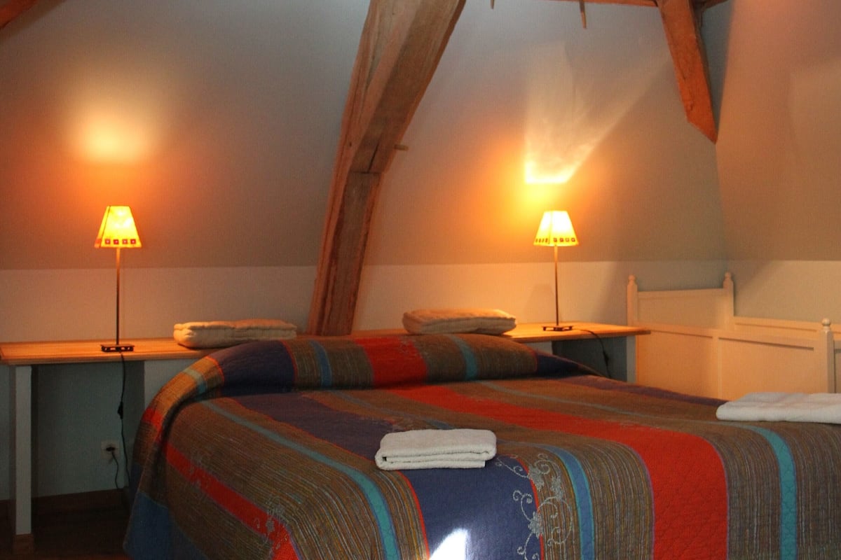 Comfort Suite, Ensuite, Garden View (Les Tilleuls) | Premium bedding, desk, free WiFi, bed sheets