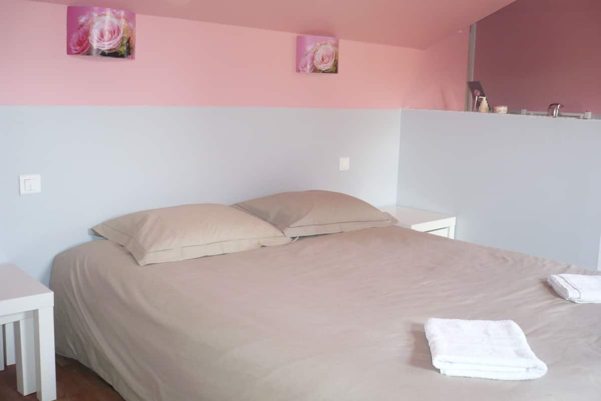 Double Room, Garden View (La Prairie) | Premium bedding, desk, free WiFi, bed sheets