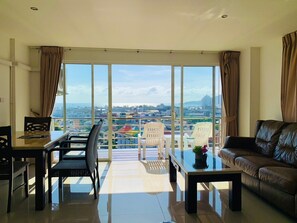 Familjerum - 2 sovrum - kök - havsutsikt | Utsikt från rummet