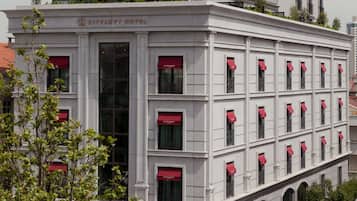 Fassade der Unterkunft