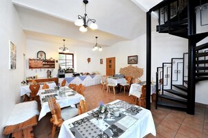 Daily buffet breakfast (EUR 5.00 per person)