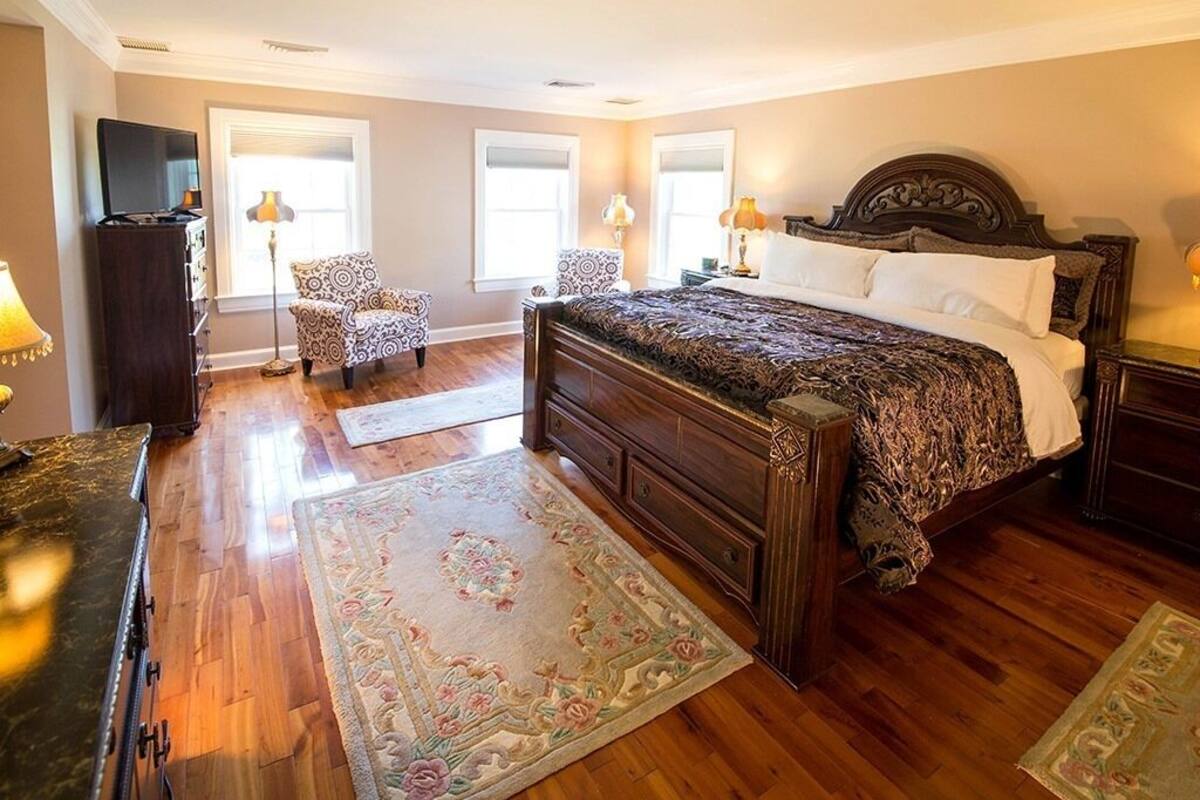 Luxury-Doppelzimmer, mit Bad, Hafenblick (The Regal)